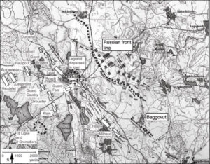 Map 25 French Initial Dispositions, Eylau Dawn, February 8, 1807