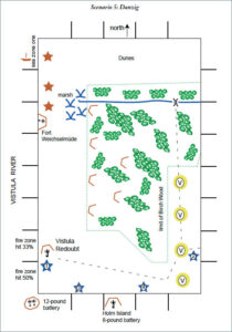 Battles for Empire: Scenario 5: Danzig map